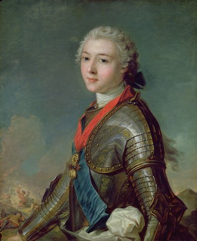 Louis Jean Marie de Bourbon, Duca di Penthievre, 1743 da Jean Marc Nattier